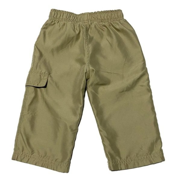 Peanut & Ollie Khaki Windbreaker Dress Pants - Picture 2 of 5